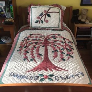 [Quilts by Donna] Twin Quilt and Standard Sham